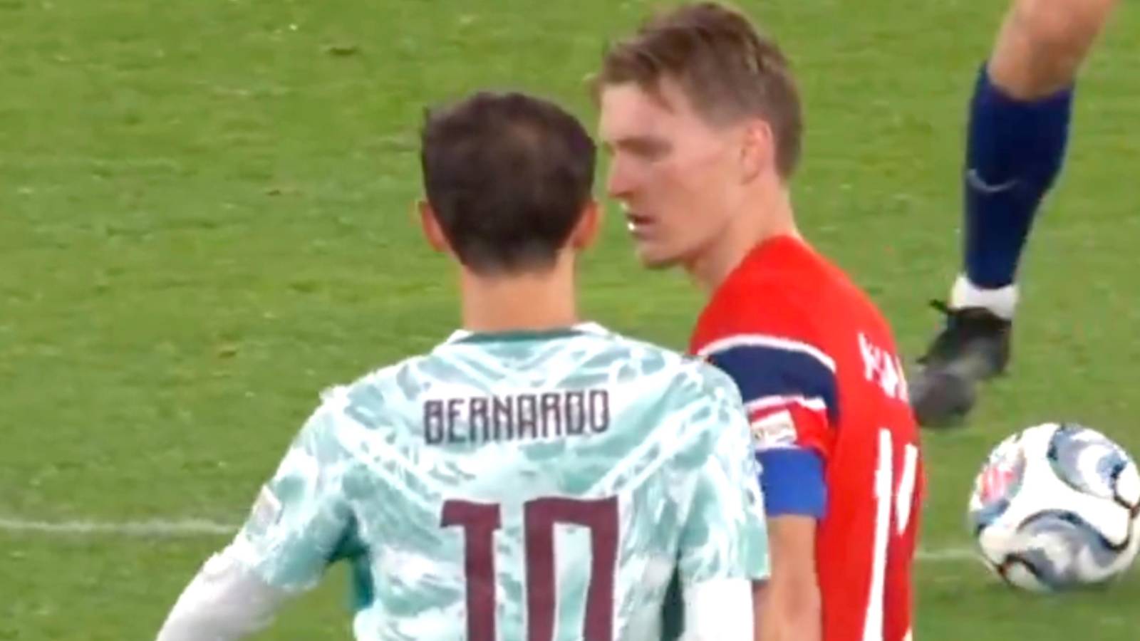 Bernardo Silva Ungkap Percakapan dengan Martin Odegaard