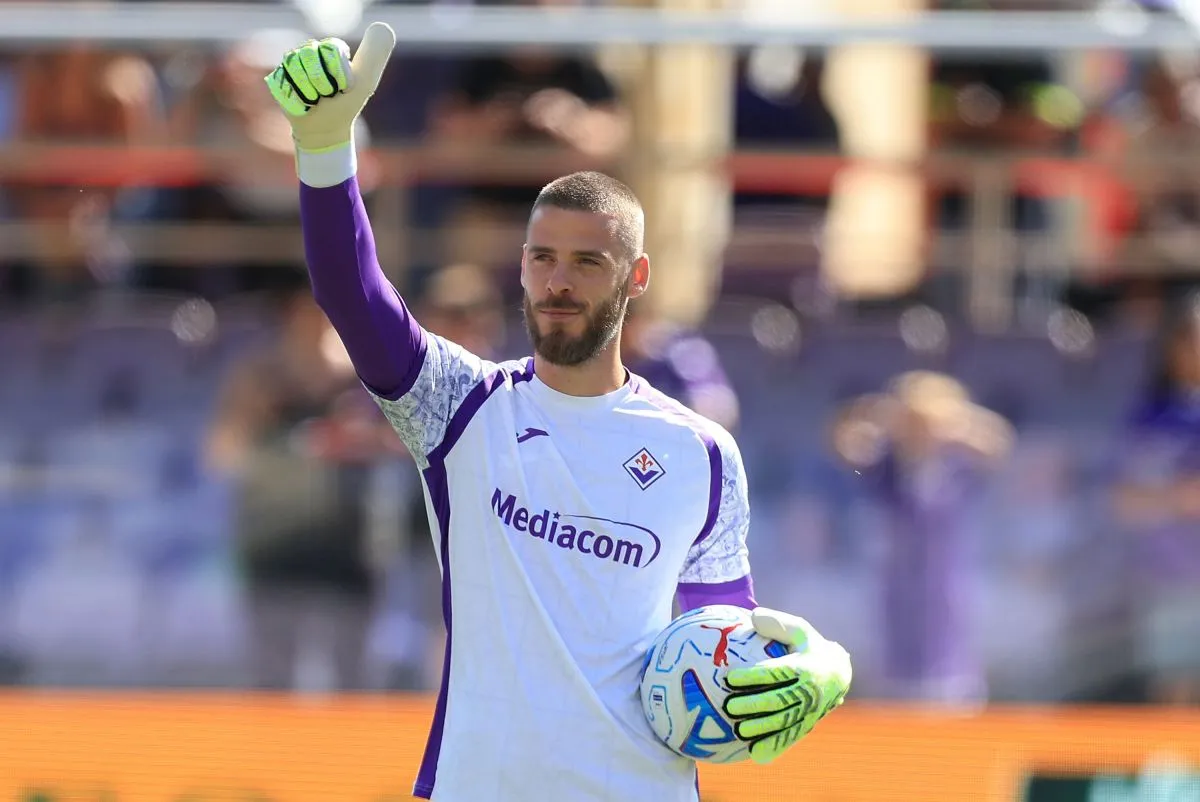Kapten Fiorentina De Gea Tanggapi Tuduhan Man City: “Berapa Gelar Saya?” - sumber: (footballitalia)