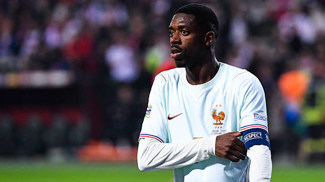 Prancis Jumpa Belgia, Zinedine Zidane Pilih Ousmane Dembele Jadi Kapten