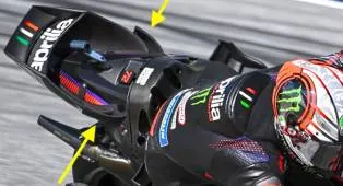 Aprilia Perkenalkan Unit Ekor Baru Bersama Bezzecchi
