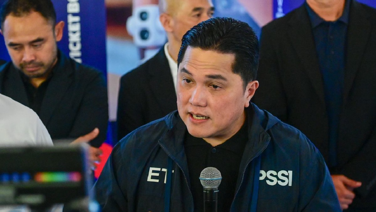 Begini Reaksi Erick Thohir Usai Timnas Indonesia Imbang Lawan Malaysia