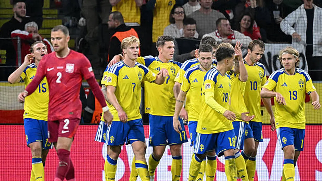 Deretan Fakta Menarik Usai Swedia Menang 3-1 atas Polandia