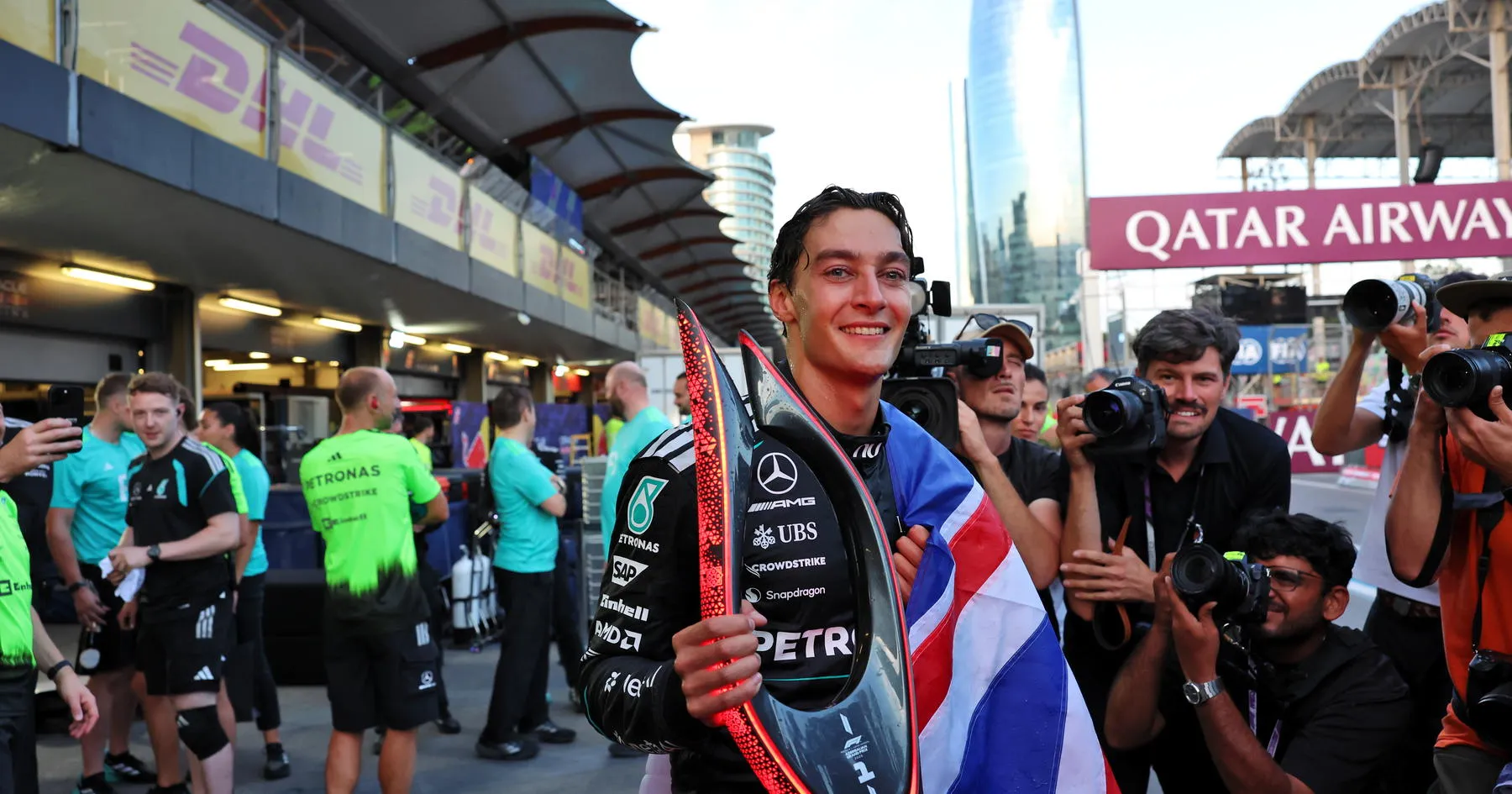 George Russell Klaim Akhir Pekan Terkuat di F1 - sumber: (racingnews365)