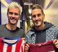 Griezmann Reuni Dengan Legenda Atletico Madrid di Amerika Serikat