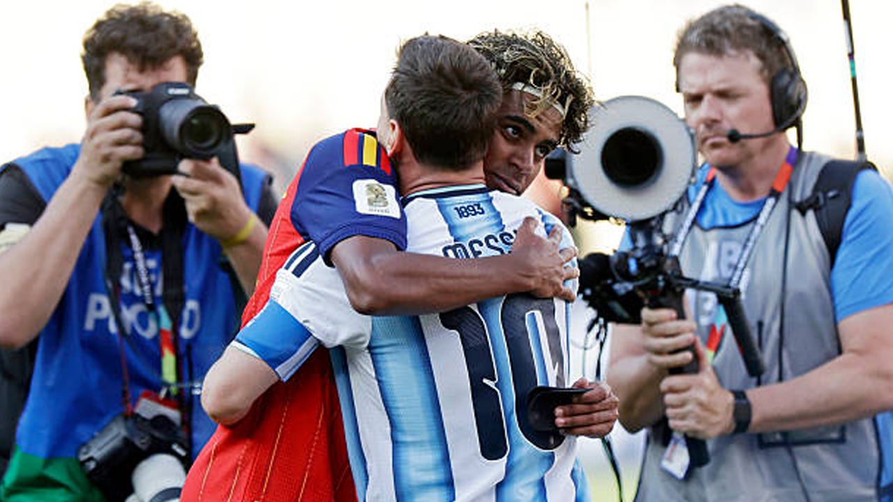 Ini Ucapan Lamine Yamal kepada Lionel Messi Usai Final Piala Dunia