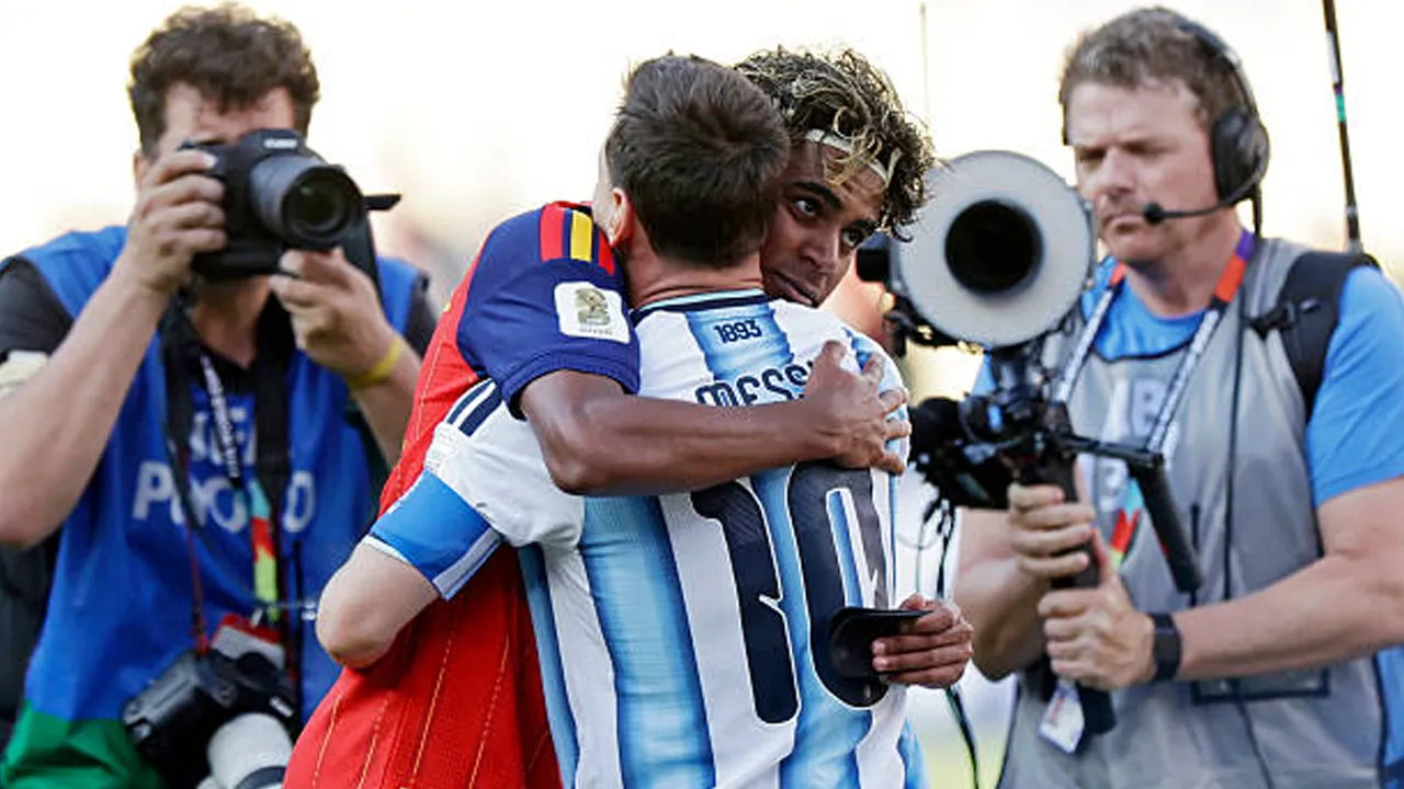 Ini Ucapan Lamine Yamal kepada Lionel Messi Usai Final Piala Dunia