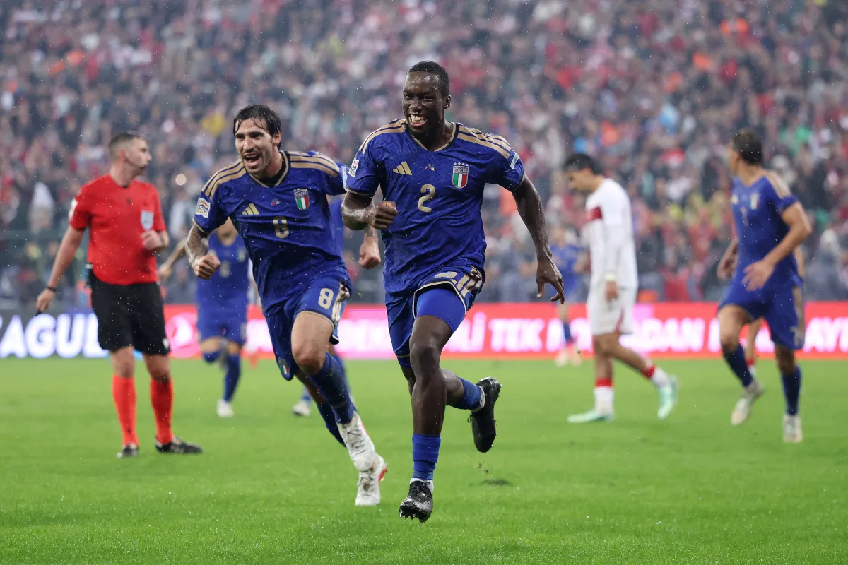 Italia Bungkam Turki 4-1 dalam Aksi Gemilang di Nations League - sumber: (footballitalia)