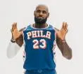 LeBron James Sambut Hangat Debutnya di Media Philadelphia