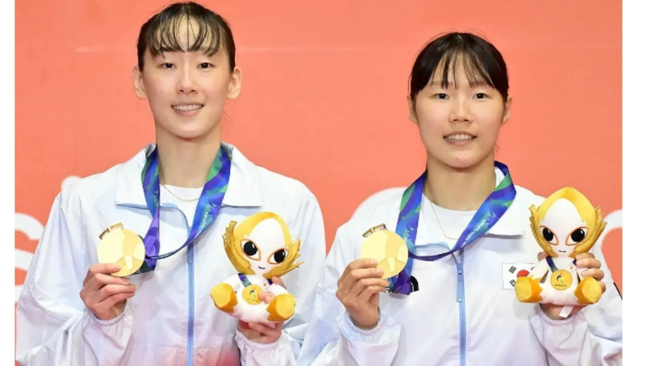 Libas 1 Dunia, Baek Ha Na Lee So Hee Kampiun Ganda Putri Asian Games 2026