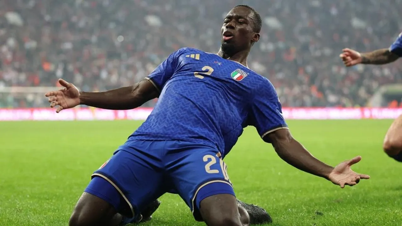 Michael Kayode Kaget Cetak Gol di Laga Debutnya Bersama Timnas Italia