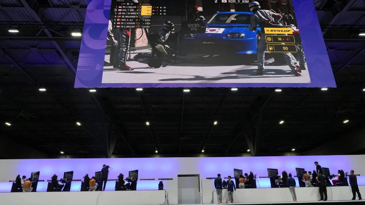 Pada Asian Games Aichi-Nagoya 2026 yang sedang berlangsung, kompetisi esports mempertandingkan 11 nomor. (Foto: AP)