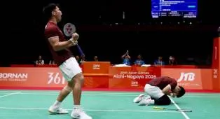 Sikat Juara Dunia Asal China, Leo-Daniel Kampiun Asian Games 2026