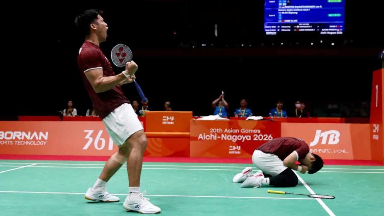Sikat Juara Dunia Asal China, Leo-Daniel Kampiun Asian Games 2026