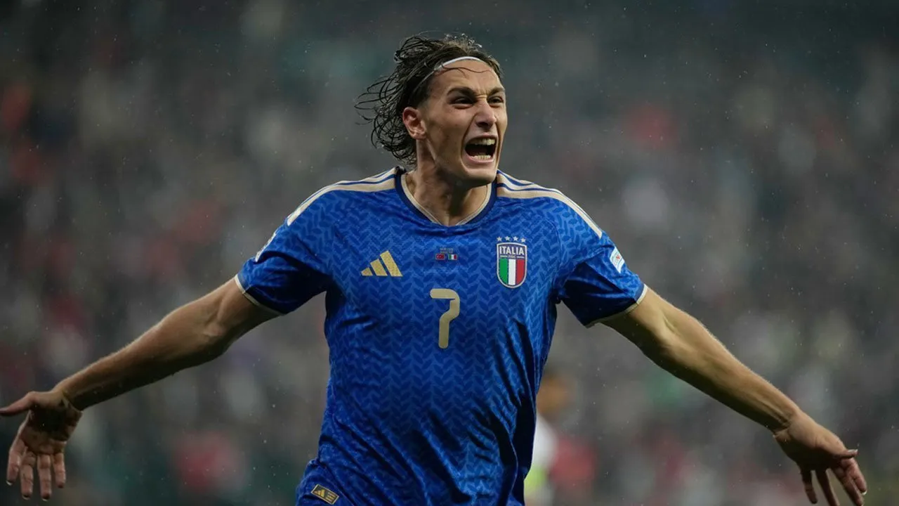 Timnas Italia Menang di Turki, Pio Esposito Tunjukkan Kematangan