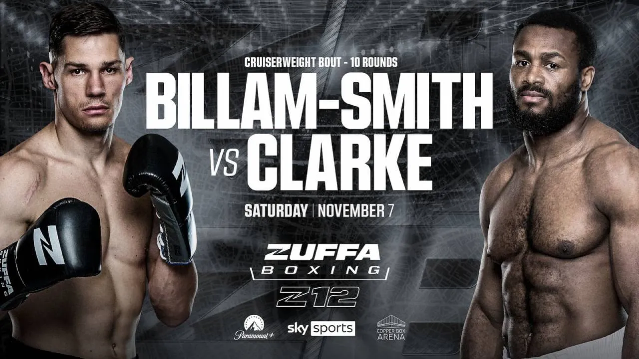 Chris Billam-Smith (kiri) dan Chev Clarke. (Foto: Fight TV)