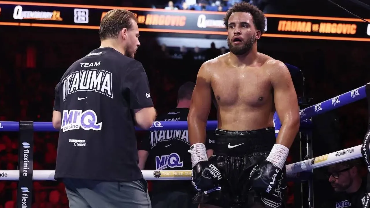Tim pelatih Moses Itauma mendapat sorotan karena dianggap belum mempersiapkan petinju 21 tahun itu menghadapi pertarungan kejuaraan. (Foto: Fight TV)