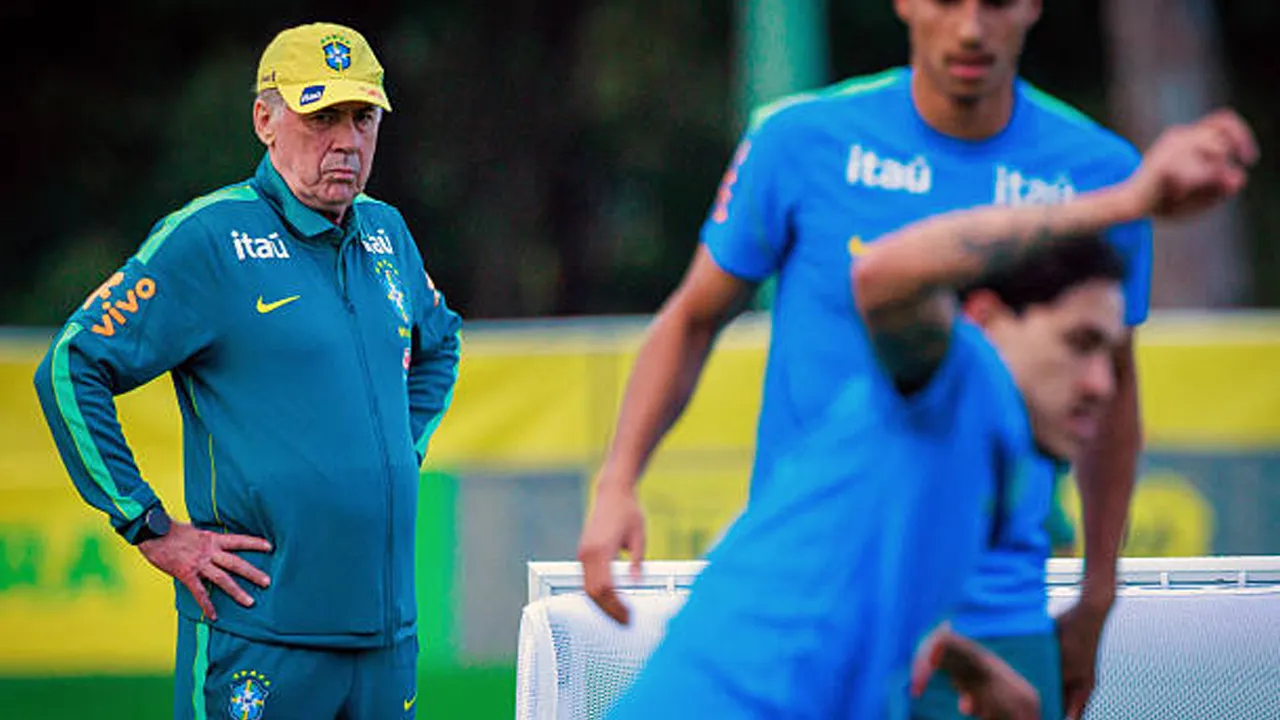 Fokus Bangun Generasi Baru Timnas Brasil, Carlo Ancelotti Tak Gentar Hadapi Kritik