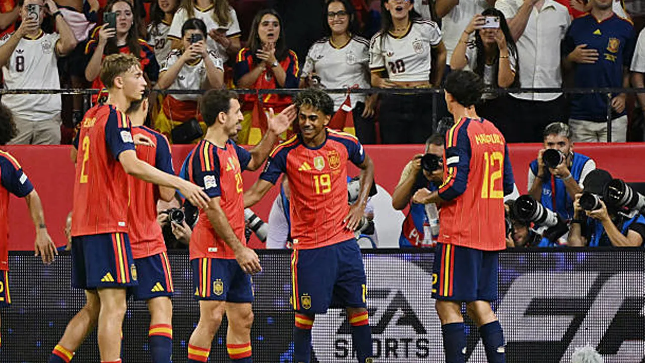 Lamine Yamal Buat Gol dan Assist, Spanyol Bungkam Kroasia 4-1