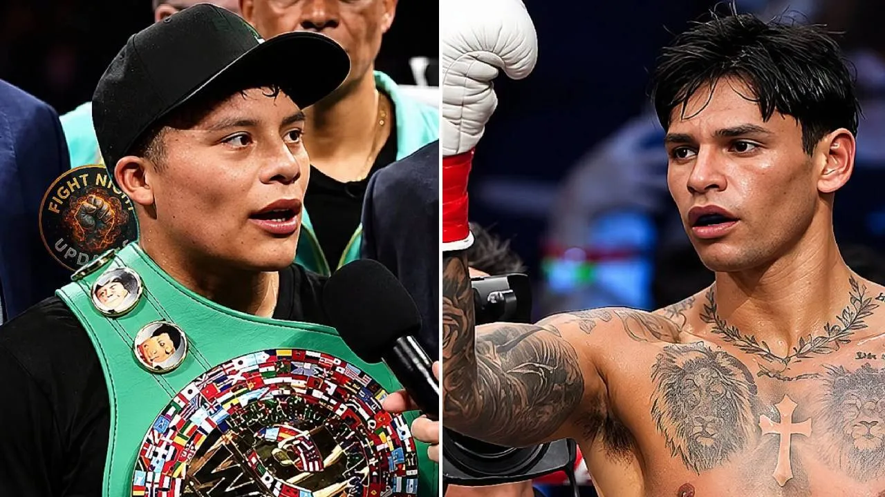 Isaac Cruz (kiri) dan Ryan Garcia. (Foto: Fight TV)