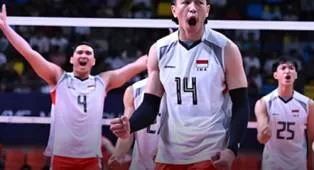 Timnas Voli Putra Indonesia Takluk 2 – 3 dari Iran, Sempat Memimpin 2