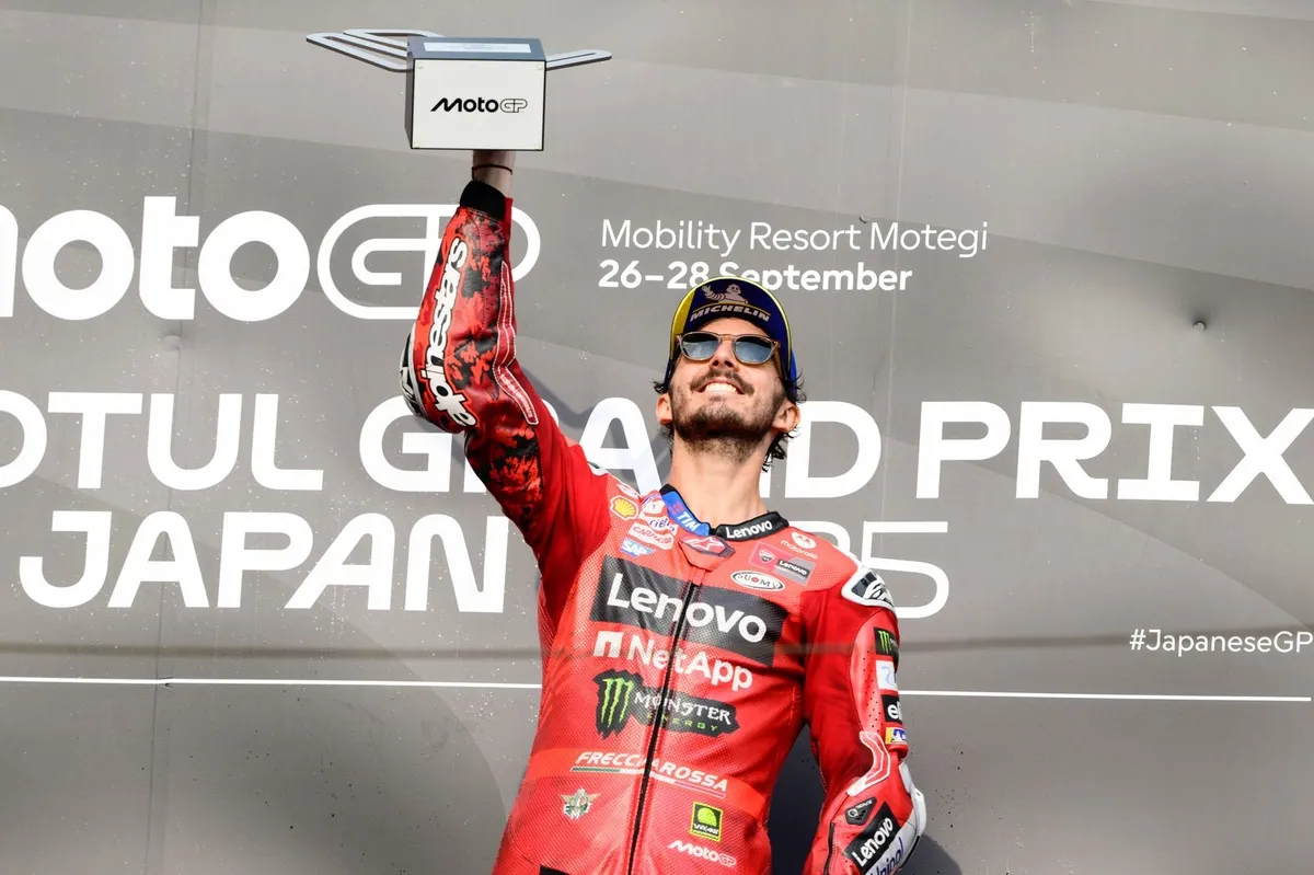 Bagnaia Tak Yakin Bisa Ulangi Kemenangan di MotoGP Jepang - sumber: (motorsport)