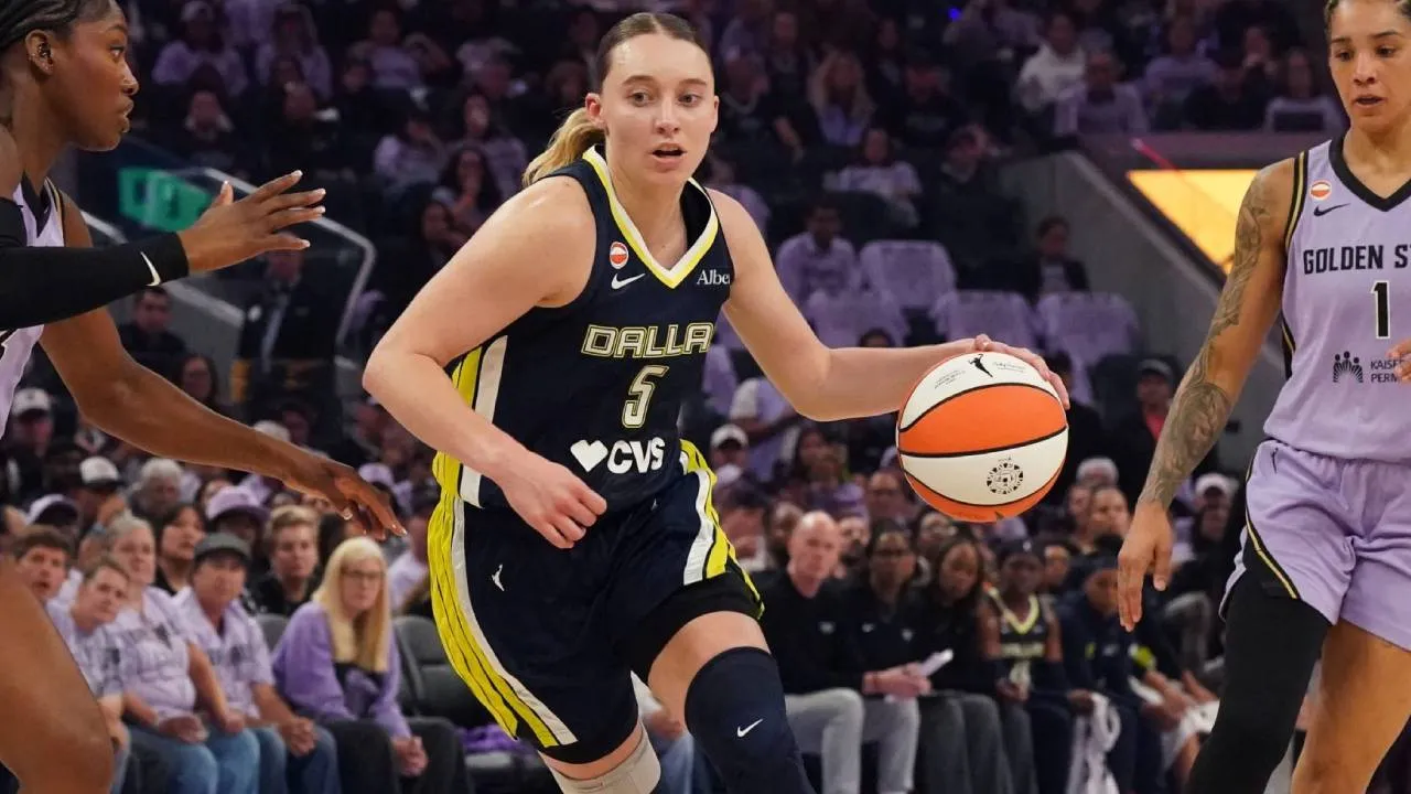 Paige Bueckers menjadi pencetak angka terbanyak Dallas Wings di Game 1 dengan 21 poin. (Foto: AP)