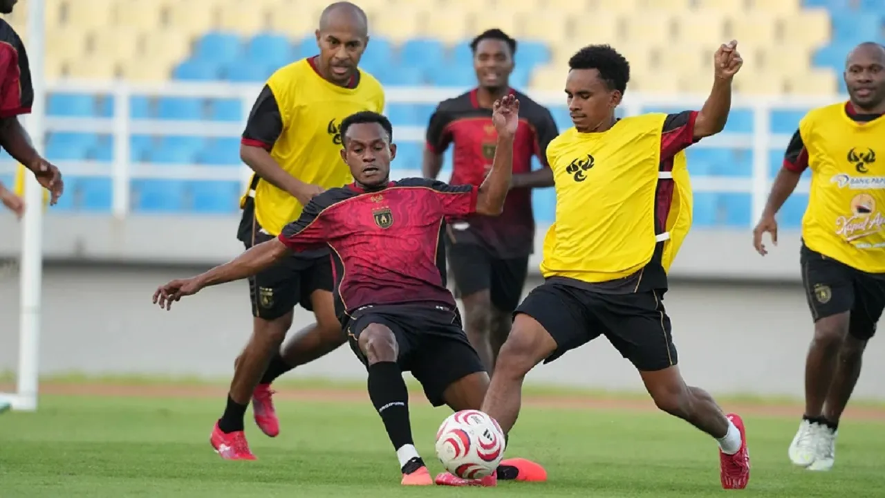 Persiapan Persipura Jayapura menghadapi De Red FC