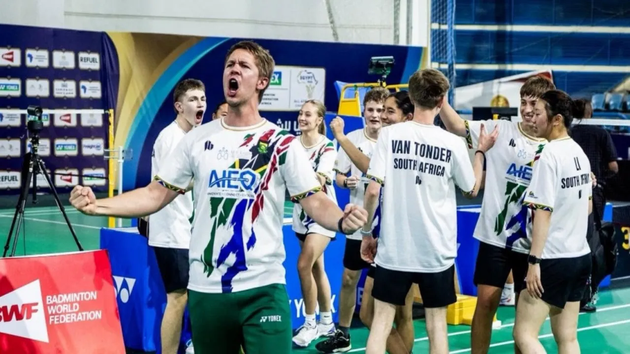 Afrika Selatan Kampiun Beregu Kejuaraan Afrika Junior 2026