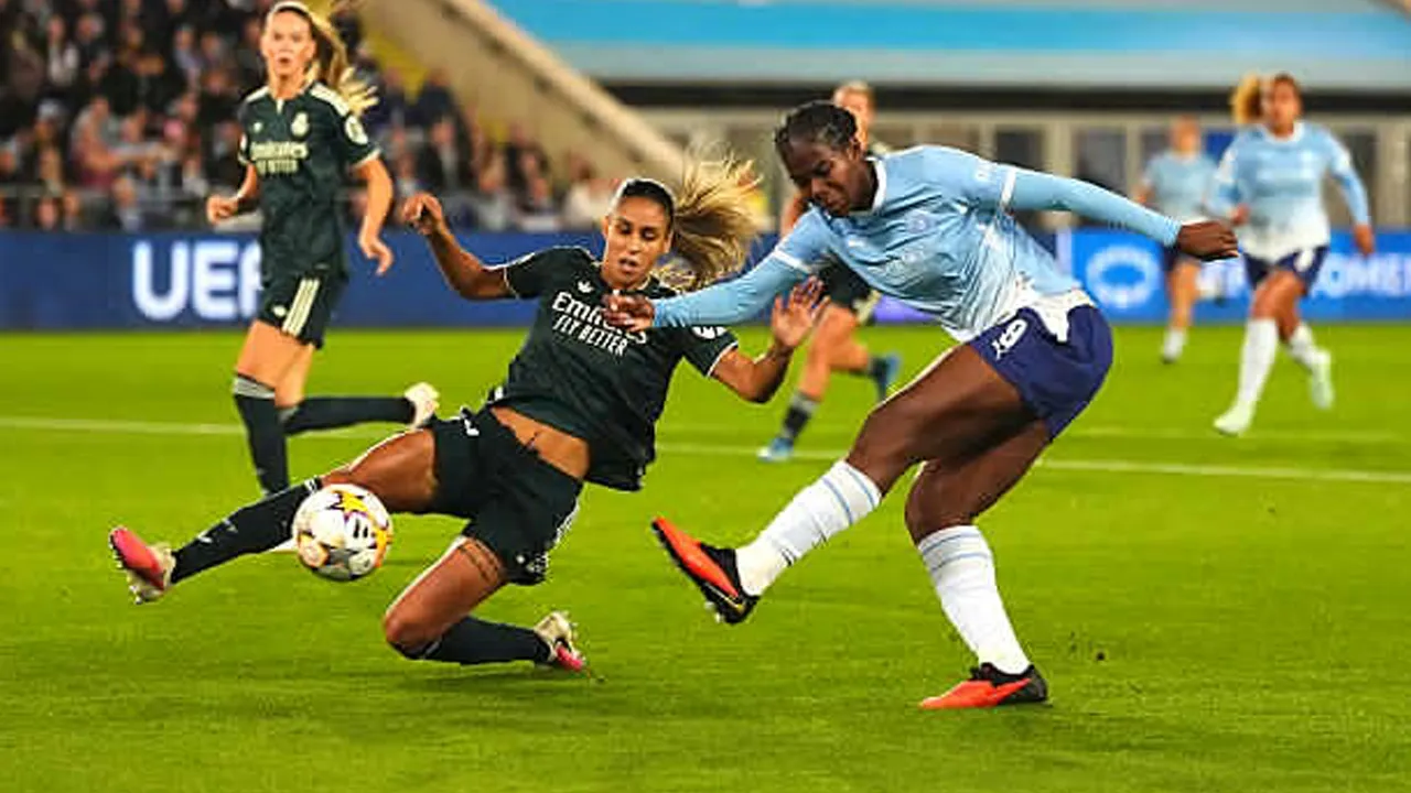 Diimbangi Real Madrid, Khadija Shaw Kecewa Manchester City Awali Laga dengan Buruk