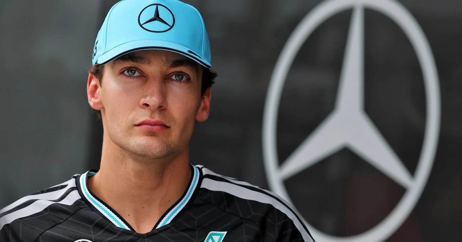 George Russell Bantah Klaim Drastis Soal Upgrade Mercedes - sumber: (racingnews365)