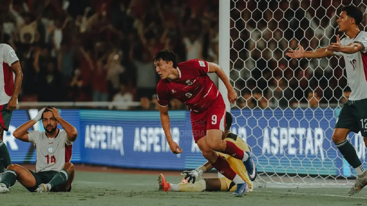 Penyerang muda timnas Indonesia, Mitchell Baker