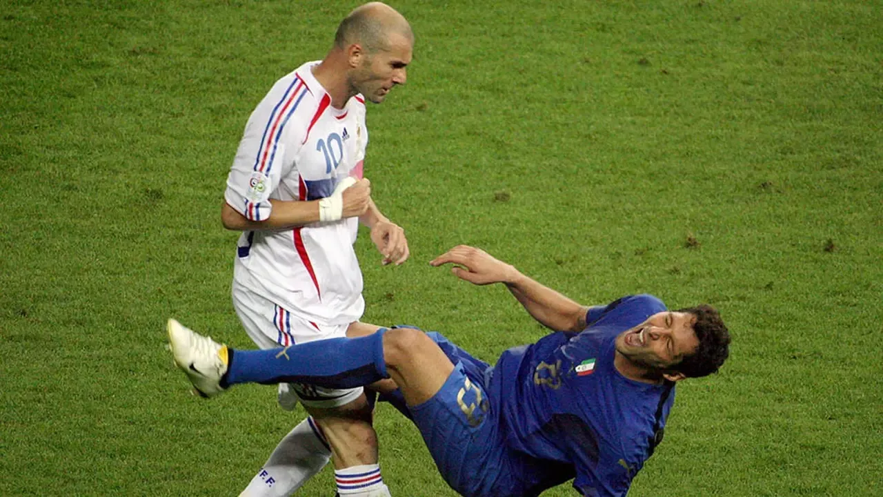 Zinedine Zidane vs Marco Materazzi