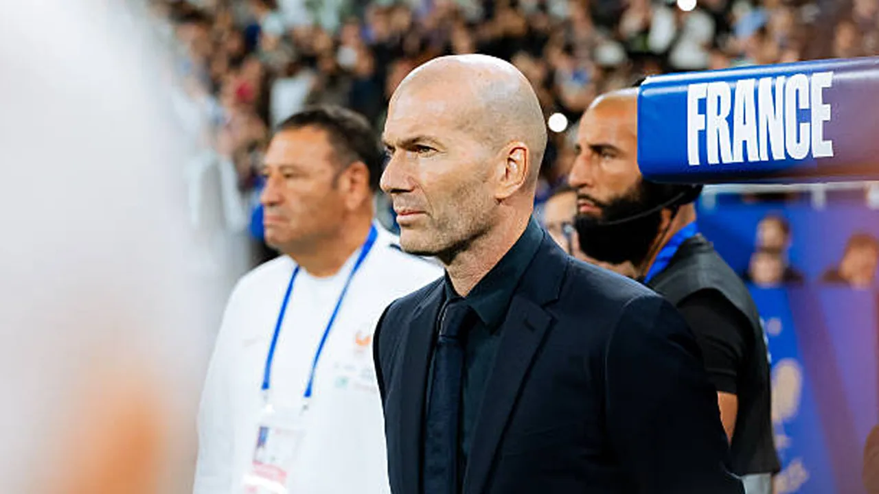 Bangga dengan Kerja Keras Pemain, Zinedine Zidane Tetap Kecewa Prancis Ditahan Italia