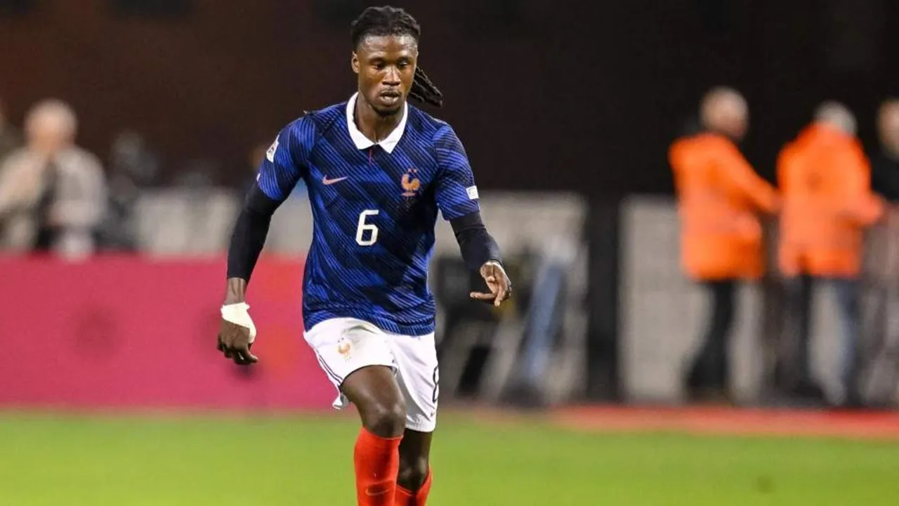 Eduardo Camavinga Bermain Selama 15 Menit di Timnas Prancis