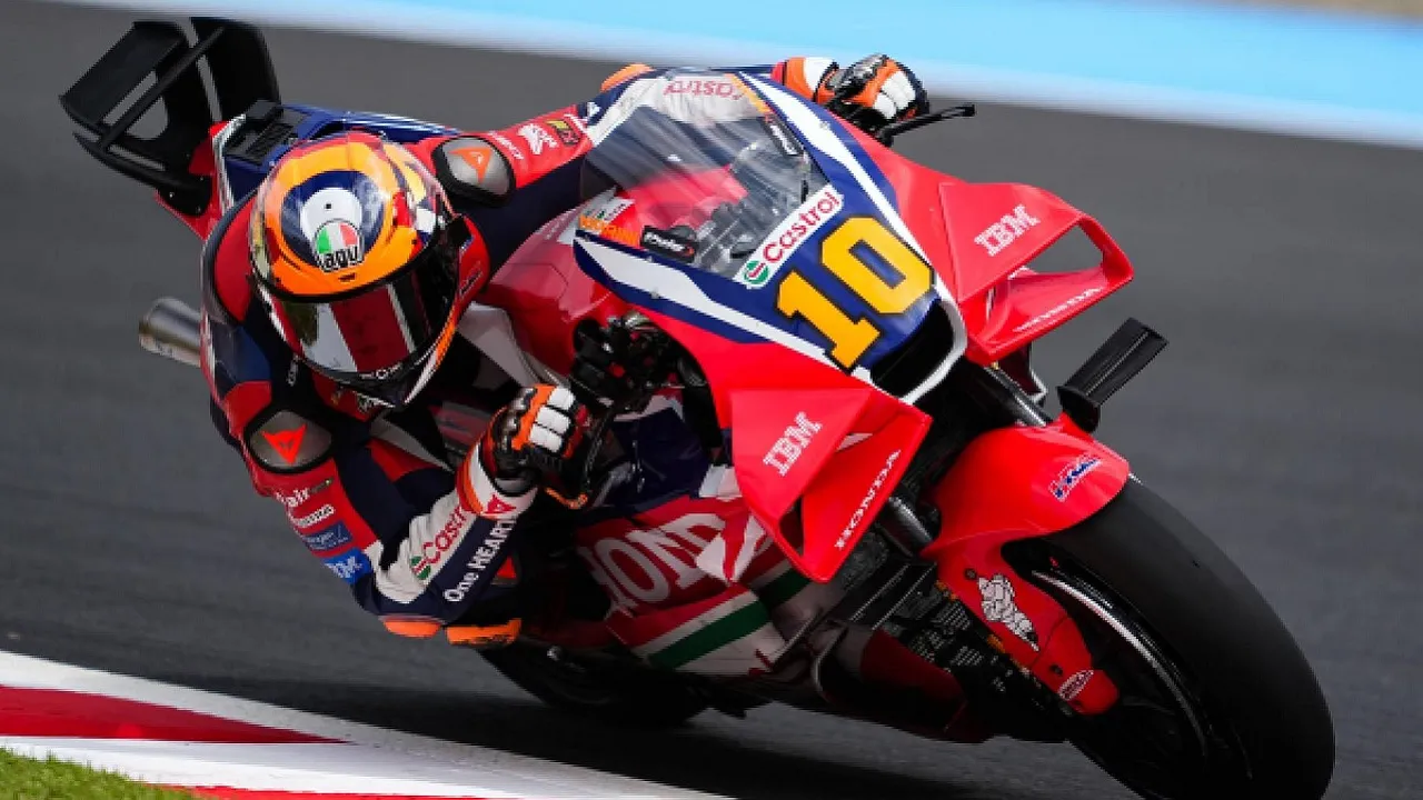 Luca Marini Kesal Terjatuh di Practice GP Jepang