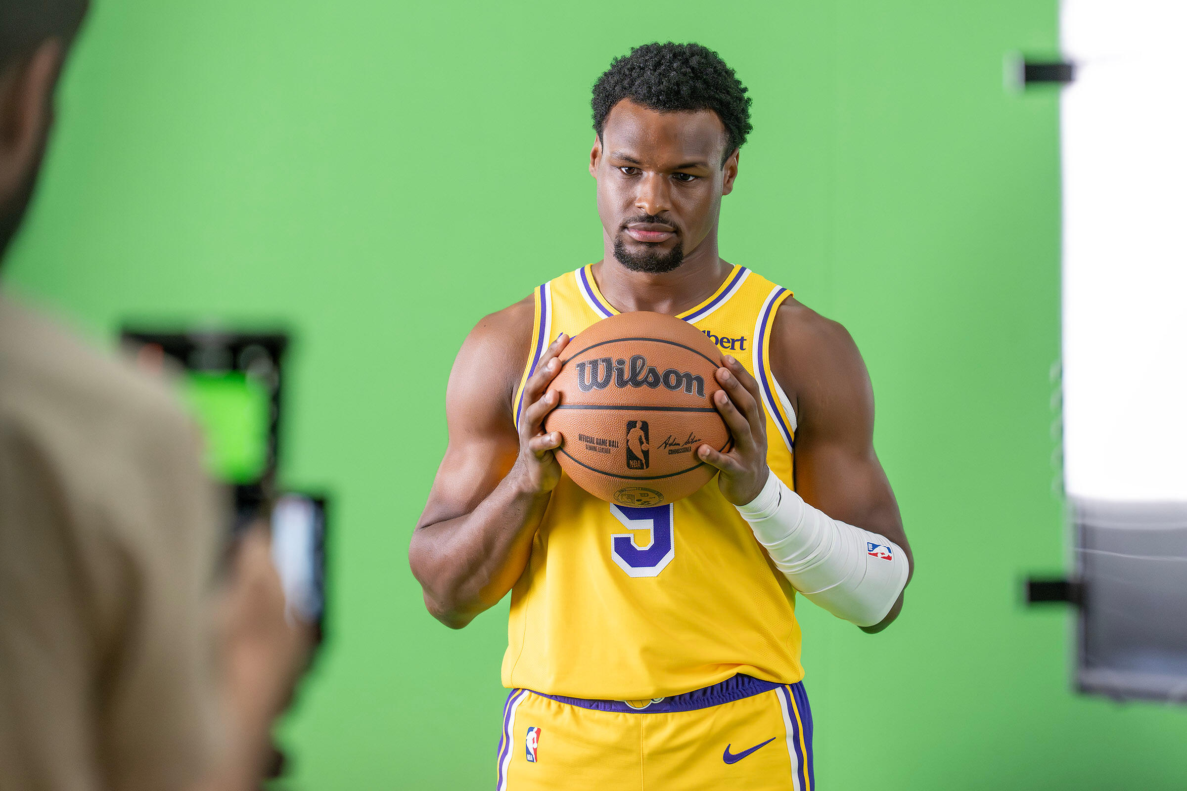 Posisi Bronny James di Lakers Terancam Tanpa LeBron