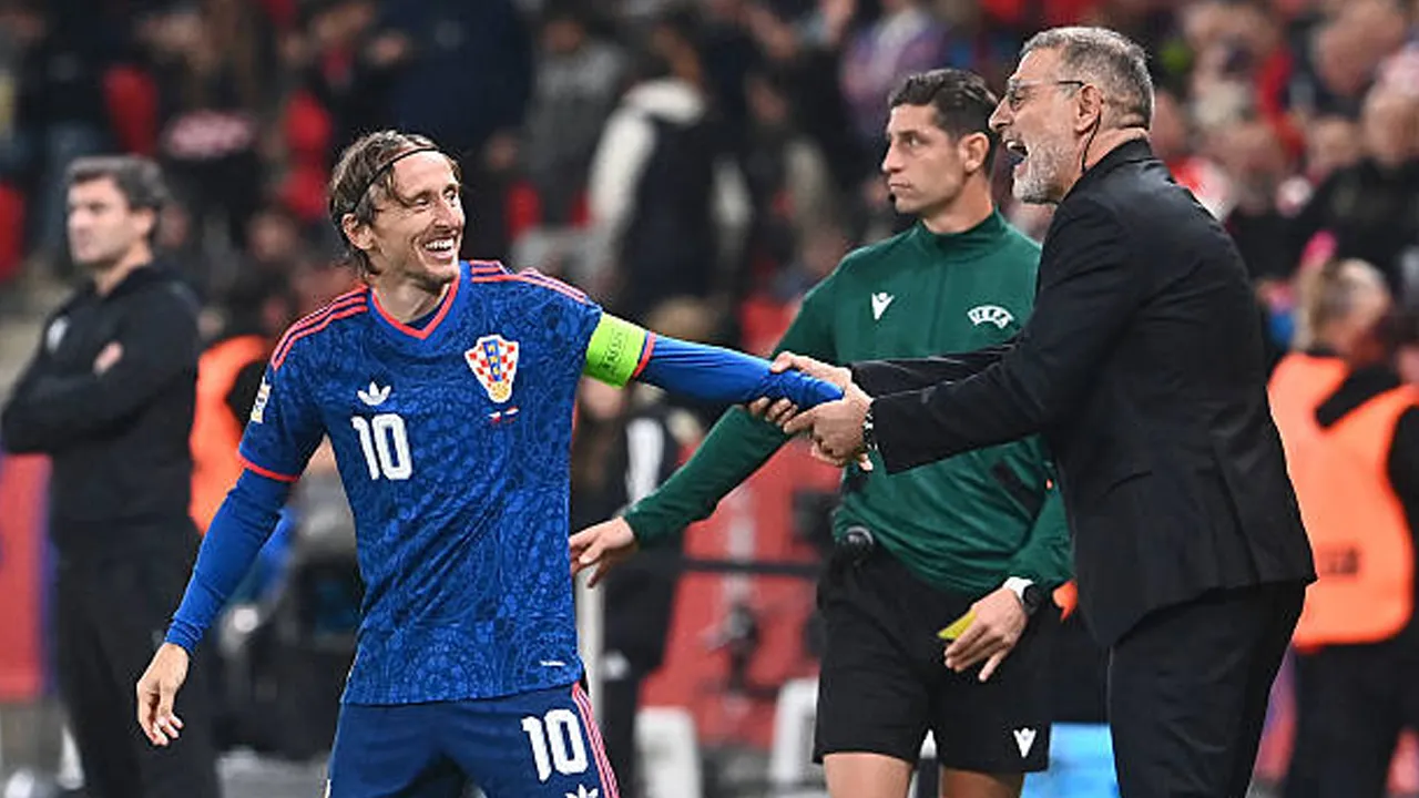 Sangat Berarti Bagi Tim, Slaven Bilic Puji Luka Modric Sebagai Ikon Kroasia