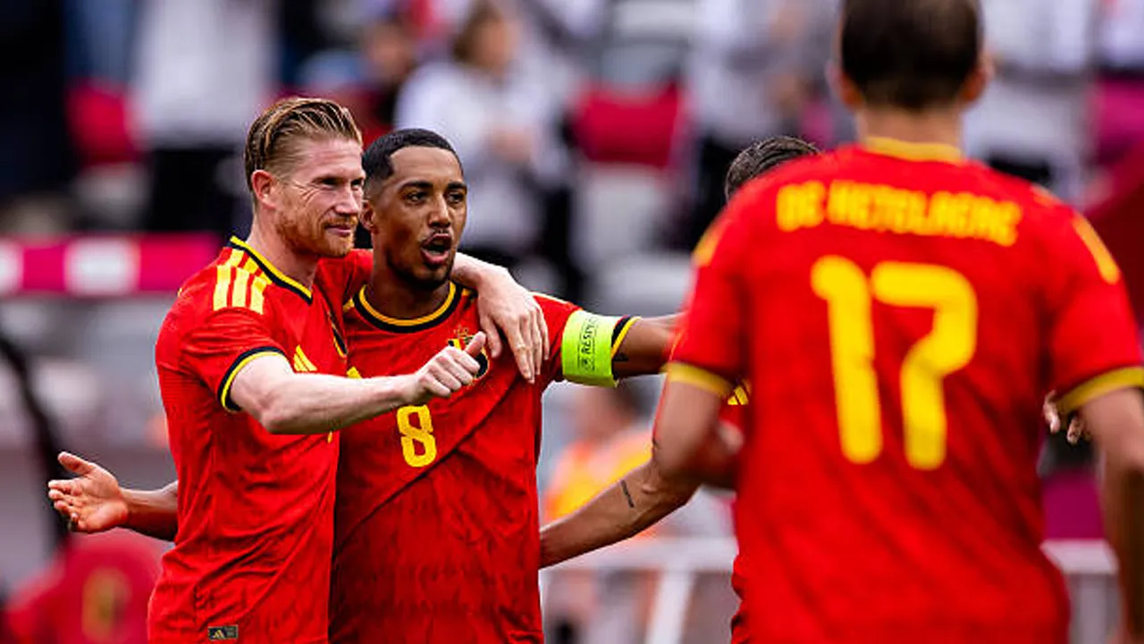 Tandang ke Prancis, Belgia Tanpa Youri Tielemans dan Kevin De Bruyne