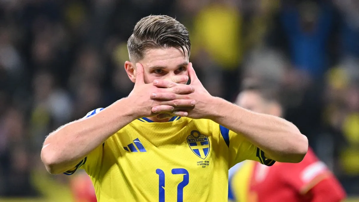 Viktor Gyokeres Pecahkan Rekor, Media Swedia Soroti Arsenal - sumber: (footballlondon)