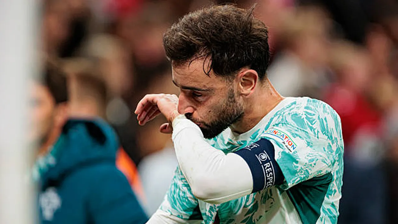 Bantah Ada Keretakan, Bruno Fernandes Tegaskan Timnas Portugal Solid