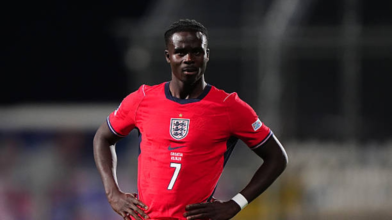Bukayo Saka Cetak Rekor Pribadi saat Inggris Bantai Kroasia 7-0