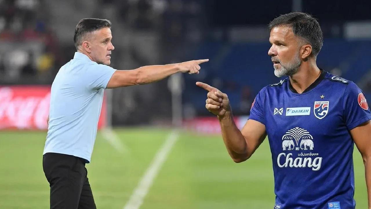 John Herdman (Timnas Indonesia) vs Anthony Hudson (Timnas Thailand)