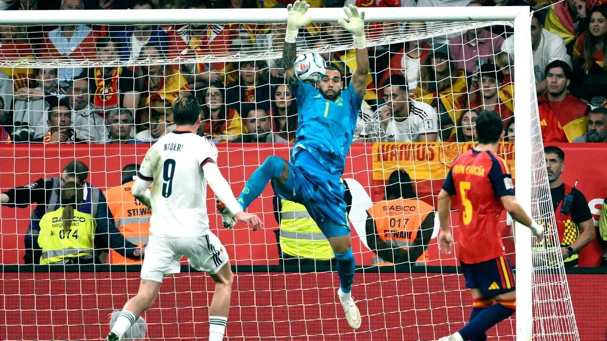 Kecerobohan David Raya Mencuri Perhatian Media Spanyol - sumber: (footballlondon)