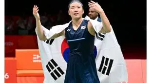 Lee Yong Dae Marah Ke Wasit Saat An Se Young Vs Yamaguchi di Asian Games