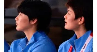 Momen Wang Zhiyi & Chen Yufei Nonton Kemenangan An Se Young di Asian Games