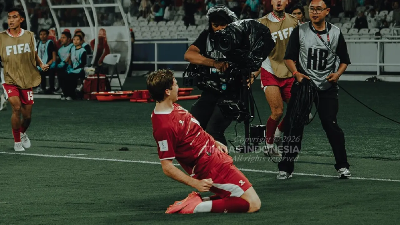 Pemain timnas Indonesia, Luke Vickery