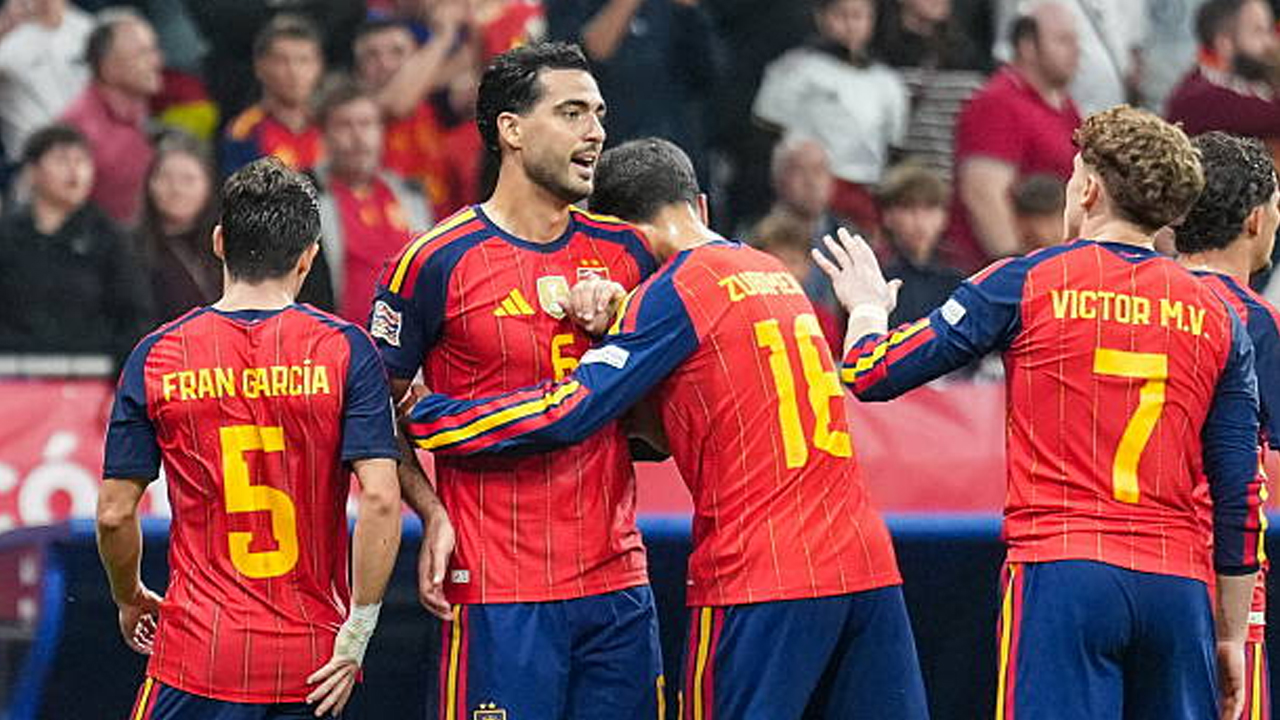 Tundukkan Republik Ceko 3-1, Spanyol Pertahankan Rekor Sempurna di UEFA Nations League