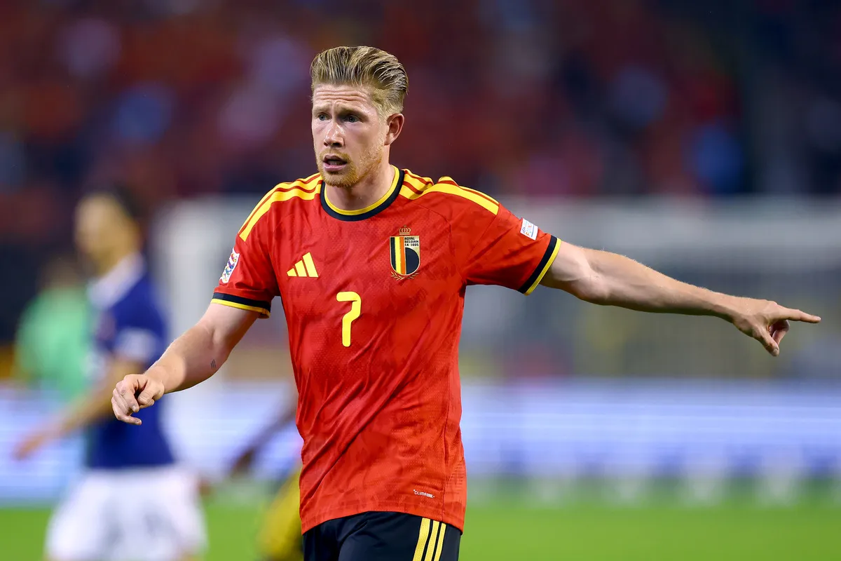 De Bruyne Sindir Allegri Usai Cetak Dua Gol untuk Belgia - sumber: (footballitalia)