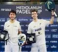 Esbri-Jofre Rayakan Kemenangan di FIP Padel Gold Perugia Italia