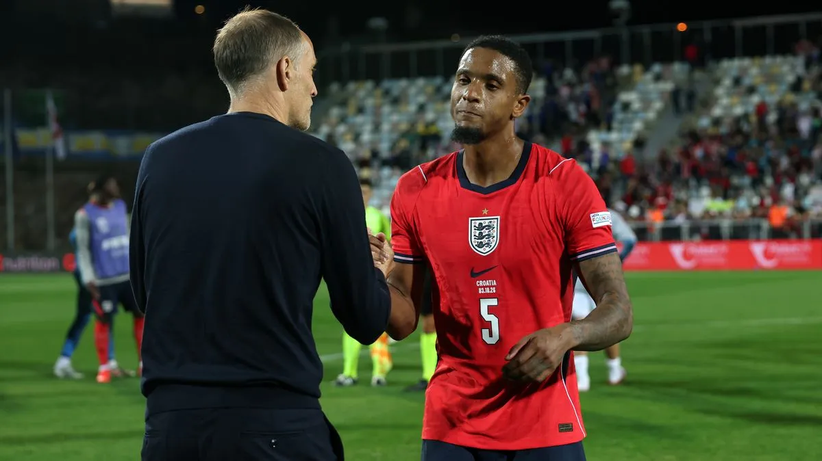Thomas Tuchel Beri Kabar Cedera Ezri Konsa, Arsenal Was-was - sumber: (footballlondon)